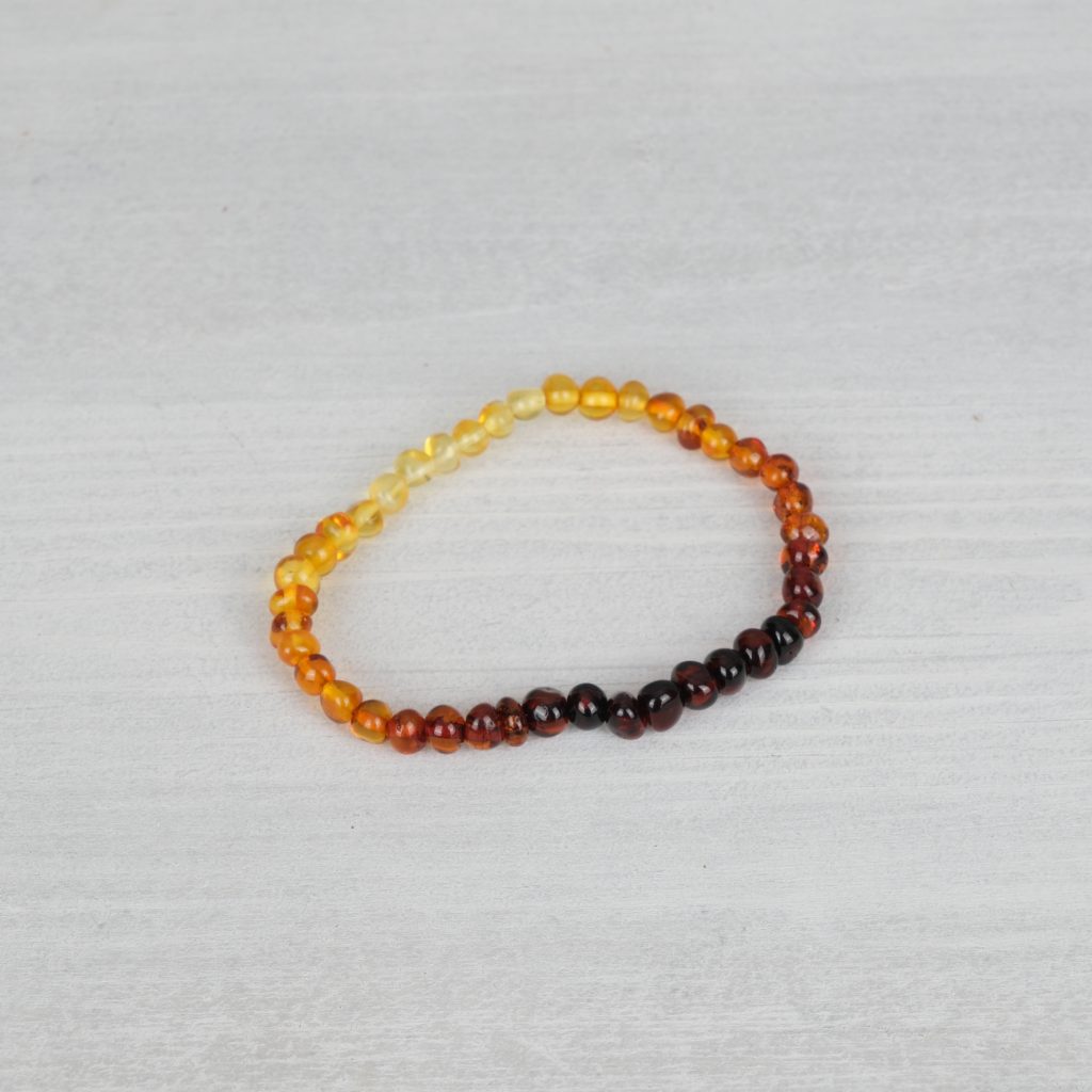 Degrade Yetişkin Kehribar Bileklik