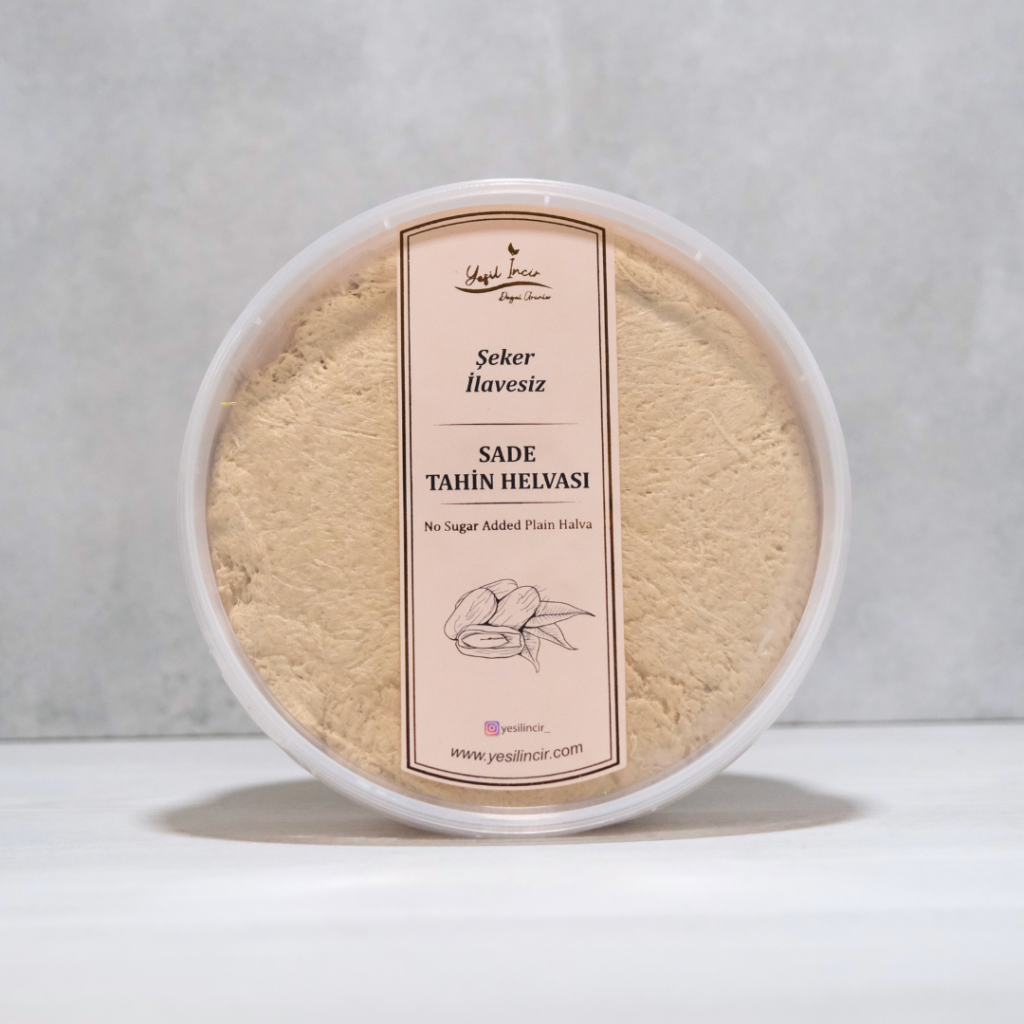 Sade Tahin Helvası (Şekersiz) 450g